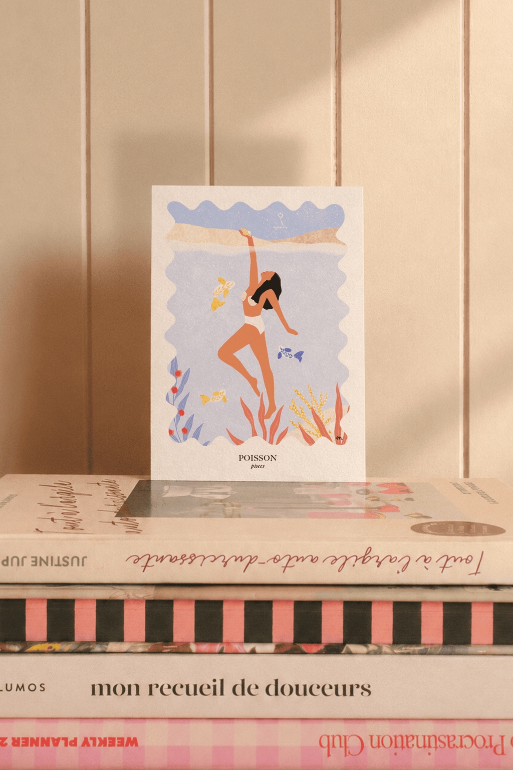 Carte postale Poisson