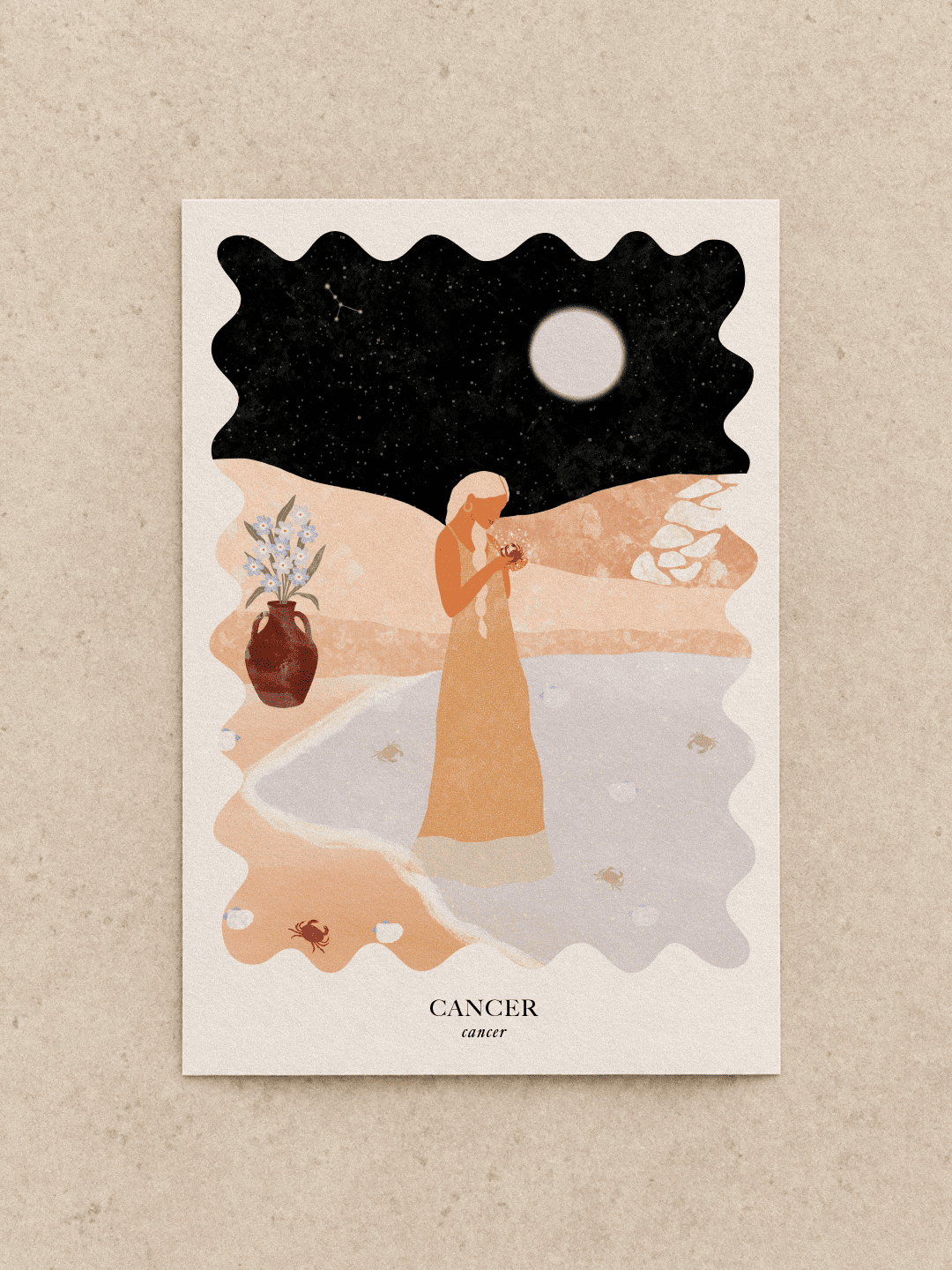 Carte postale Cancer