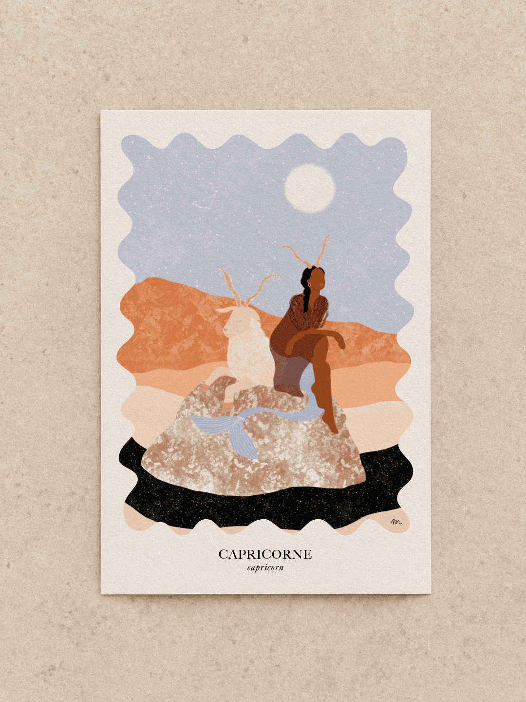 Carte postale Capricorne