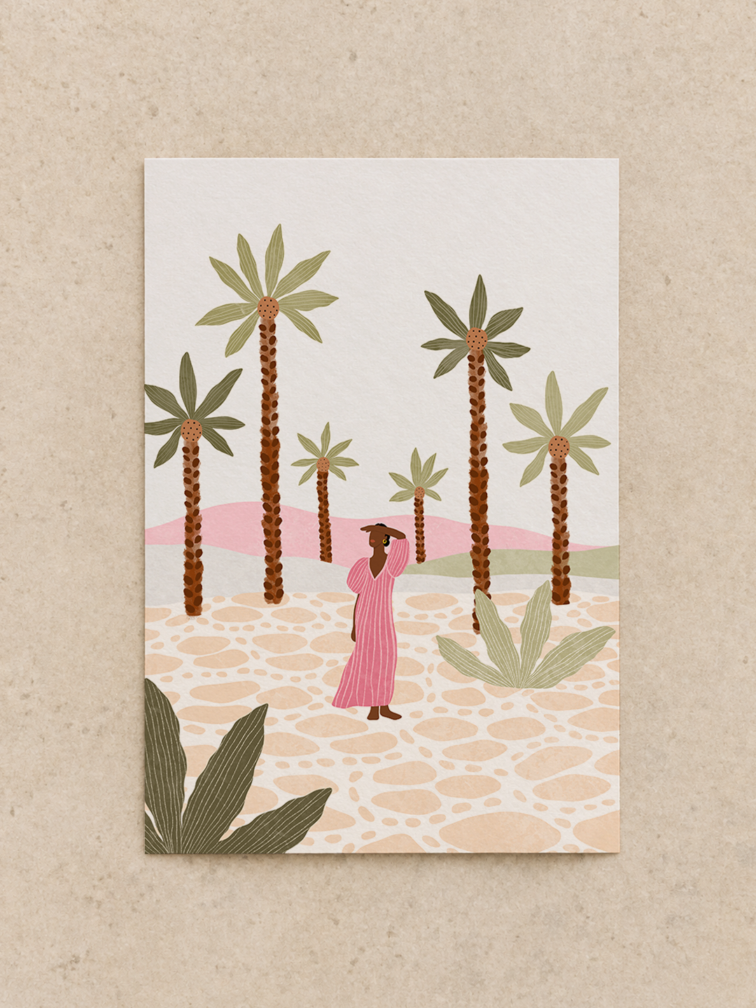 Carte postale L'Oasis