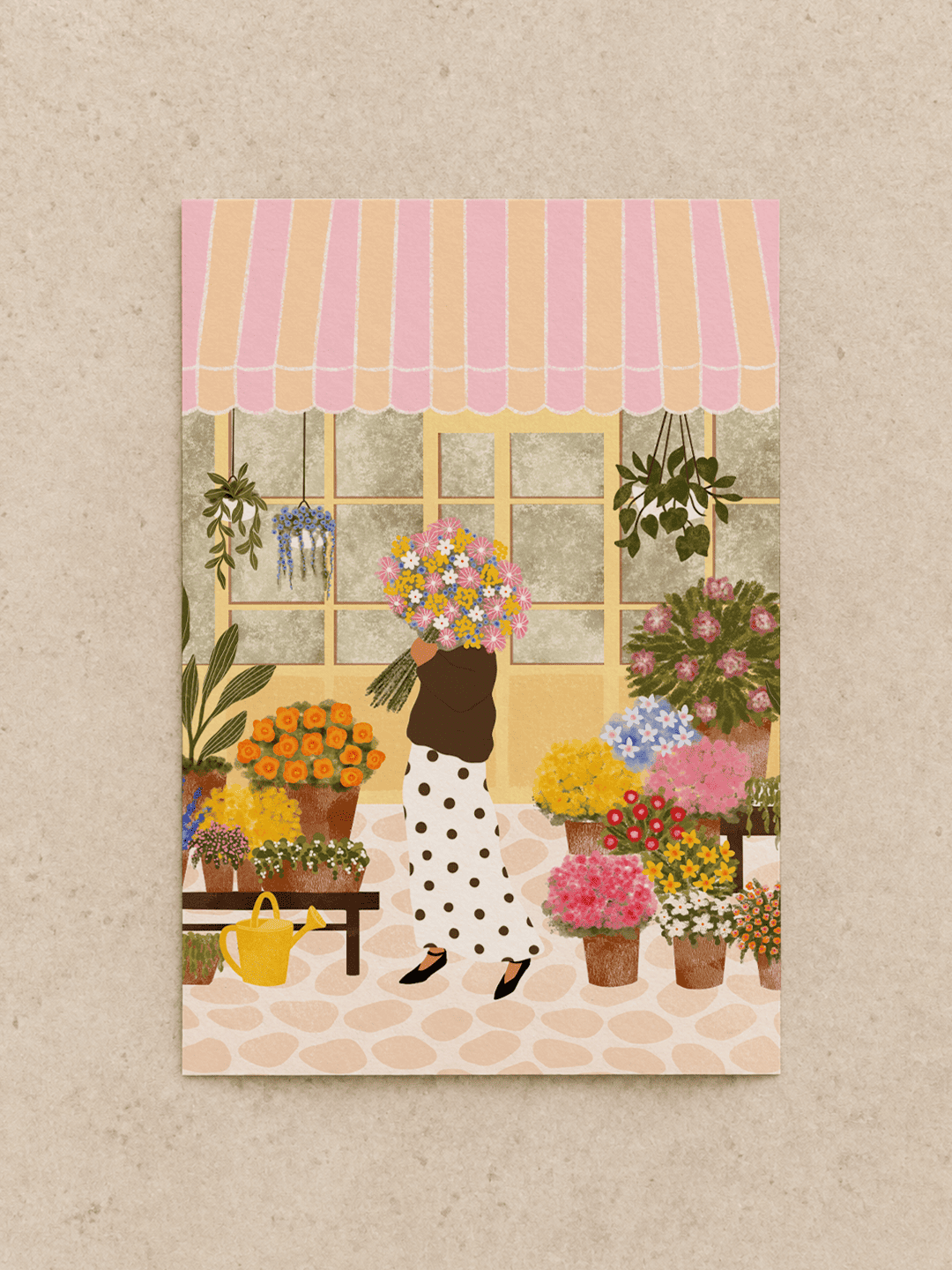 Carte postale Le printemps