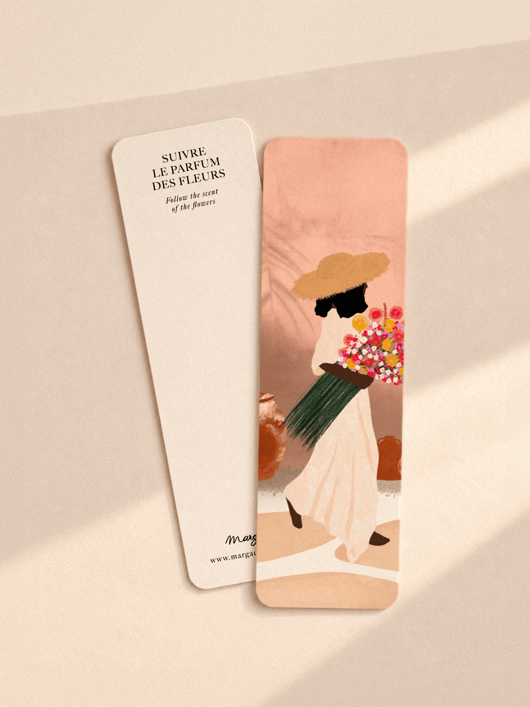 Marque page Le bouquet